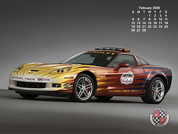 Corvette California Weblog Edition 壁紙カレンダー
